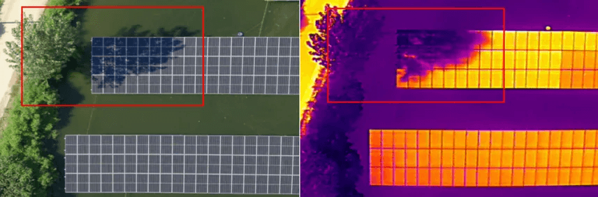 Shade / trees blocking